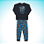 PIJAMA INFANTIL MASCULINO CAMISETA E CALÇA T-REX - FAKINI - Imagem 1