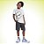 CONJUNTO TEEN MASCULINO CAMISETA E BERMUDA - FAKINI - Imagem 1