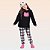 PIJAMA INFANTOJUVENIL FEMININO BLUSÃO E CALÇA - FAKINI - Imagem 1
