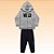 CONJUNTO INFANTIL JAQUETA E CALÇA EM MOLETOM MASCULINO - FAKINI - Imagem 2