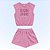 CONJUNTO INFANTIL FEMININO BLUSA E SHORT - FAKINI - Imagem 1