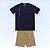 CONJUNTO INFANTOJUVENIL MASCULINO CAMISETA E BERMUDA - FAKINI - Imagem 1