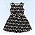 VESTIDO INFANTOJUVENIL FEMININO EM MEIA MALHA - FAKINI - Imagem 2