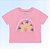 BLUSA INFANTIL FEMININA EM MEIA MALHA - FAKINI - Imagem 2