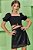 CONJUNTO TEEN BLUSA TOP CROPPED E SAIA - VIC & VICKY - Imagem 1