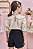 BLUSA INFANTOJUVENIL EM MALHA TEXTURIZADA E TRICOLINE - KUKIÊ - Imagem 3