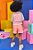 CONJUNTO INFANTIL TOP CROPPED, BLUSA E SHORT - KUKIÊ - Imagem 4