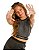 CROPPED TEEN EM MALHA SHINE COM STRASS - PINK X - Imagem 1