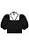 CROPPED TEEN EM VISCOSE SARJADA - LILIMOON - Imagem 1