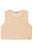 BLUSA CROPPED TEEN EM CANELADO LIZ - VIC & VICKY - Imagem 1