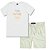 CONJUNTO INFANTIL SHORT NYLON E CAMISETA - KING & JOE - Imagem 1