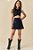 CONJUNTO TEEN DE BLUSA CROPPED E SAIA EM MOLECOTTON E TULE - VIC & VICKY - Imagem 1