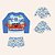 CONJUNTO INFANTIL CAMISETA, SUNGA E CHAPÉU DE PRAIA - FAKINI - Imagem 3