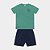 CONJUNTO INFANTIL CAMISETA E BERMUDA EM MALHA - FAKINI - Imagem 1