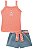CONJUNTO INFANTOJUVENIL BLUSA E SHORT - KUKIÊ - Imagem 2
