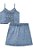 CONJUNTO TEEN CROPPED E SAIA JEANS - VIC & VICKY - Imagem 4
