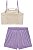 CONJUNTO TEEN BLUSA CROPPED E SHORT SAIA - VIC & VICKY - Imagem 4