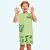 PIJAMA INFANTIL MASCULINO CAMISETA E BERMUDA - FAKINI - Imagem 1
