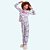 PIJAMA INFANTIL FEMININO BLUSA E CALÇA - FAKINI - Imagem 1