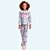 PIJAMA INFANTIL FEMININO BLUSA E CALÇA - FAKINI - Imagem 5