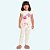 PIJAMA INFANTIL FEMININO BLUSA E CALÇA - FAKINI - Imagem 1