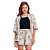 CONJUNTO TEEN FEMININO KIMONO, TOP E SHORT - FAKINI - Imagem 1