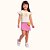 CONJUNTO INFANTIL BLUSA E SHORT SAIA EM MALHA - FAKINI - Imagem 5