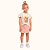 CONJUNTO INFANTIL BLUSA E SHORT SAIA EM MALHA - FAKINI - Imagem 4