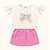 CONJUNTO INFANTIL BLUSA E SHORT SAIA EM MALHA - FAKINI - Imagem 1