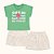 CONJUNTO INFANTIL BLUSA E SHORT SAIA EM MALHA - FAKINI - Imagem 2