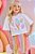 CONJUNTO INFANTOJUVENIL BLUSA BOXY E SAIA - INFANTI - Imagem 1