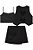 CONJUNTO TEEN COM TOP, SHORT SAIA E COLETE - VIC & VICKY - Imagem 2