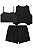 CONJUNTO TEEN COM TOP, SHORT SAIA E COLETE - VIC & VICKY - Imagem 5