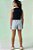 CONJUNTO TEEN BLUSA CROPPED REGATA E SHORT - VIC & VICKY - Imagem 3