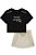 CONJUNTO TEEN BLUSA BOXY OVER E SHORT SAIA - VIC & VICKY - Imagem 1