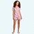 PIJAMA TEEN FEMININO CAMISA E SHORT - FAKINI - Imagem 1