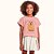 CONJUNTO INFANTIL FEMININO BLUSA E SHORT - FAKINI - Imagem 1