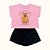 CONJUNTO INFANTIL FEMININO BLUSA E SHORT - FAKINI - Imagem 3