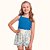 CONJUNTO INFANTIL FEMININO REGATA E SHORT - FAKINI - Imagem 1