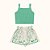 CONJUNTO INFANTIL FEMININO REGATA E SHORT - FAKINI - Imagem 3