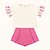 COJUNTO INFANTOJUVENIL FEMININO BLUSA E SHORT - FAKINI - Imagem 3
