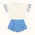 COJUNTO INFANTOJUVENIL FEMININO BLUSA E SHORT - FAKINI - Imagem 2