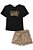 CONJUNTO BLUSA EM COTTON E SHORT - VIC & VICKY - Imagem 2