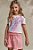 CONJUNTO INFANTIL BLUSA BOXY E SHORT - INFANTI - Imagem 1