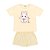 PIJAMA INFANTOJUVENIL FEMININO BLUSA E SHORT - FAKINI - Imagem 3