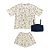 CONJUNTO TEEN KIMONO E SHORT EM MALHA - FAKINI - Imagem 2