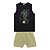 CONJUNTO INFANTOJUVENIL MASCULINO REGATA E BERMUDA - FAKINI - Imagem 3