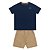 CONJUNTO INFANTIL MASCULINO CAMISETA E BERMUDA - FAKINI - Imagem 1