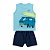 CONJUNTO INFANTIL MASCULINO REGATA E BERMUDA - FAKINI - Imagem 1