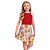 CONJUNTO INFANTIL FEMININO REGATA E SHORT SAIA - FAKINI - Imagem 1